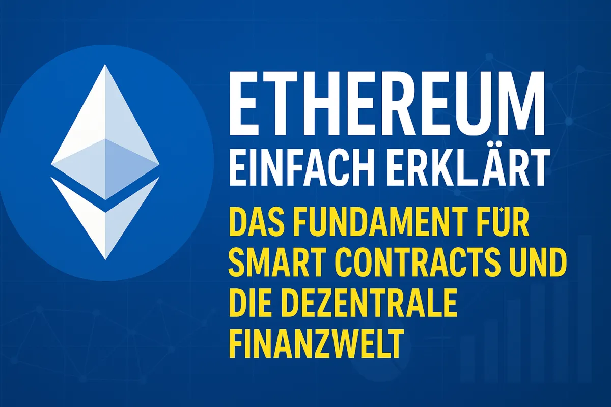Ethereum einfach erklärt: Das Fundament für Smart Contracts und die dezentrale Finanzwelt